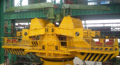 柳鋼防城港 400t鋼水罐回轉(zhuǎn)臺(tái)