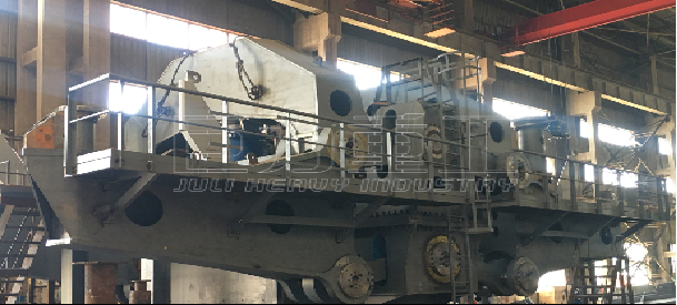 阿爾及利亞 400t鋼水罐回轉(zhuǎn)臺(tái)